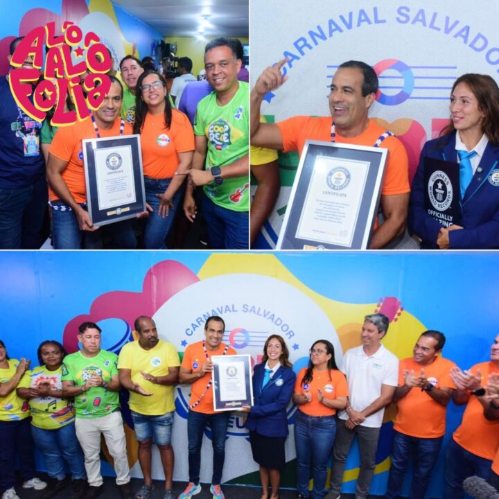 Carnaval de Salvador entra para o Guinness com a maior ação de reciclagem de latinhas do mundo