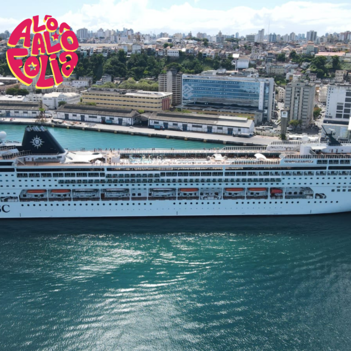 Mais de 17 mil passageiros desembarcam nos portos baianos para curtir o Carnaval