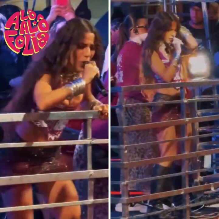 Marina Sena faz participação surpresa no trio de O Kannalha e agita a pipoca; assista