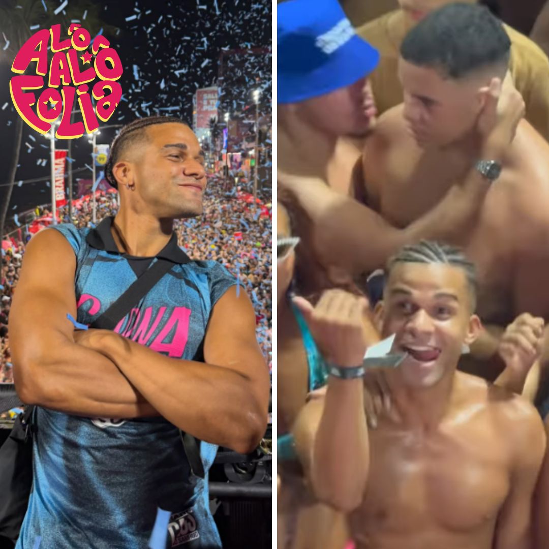 Lucas Leto curte Carnaval de Salvador na pipoca de Pedro Sampaio; veja fotos