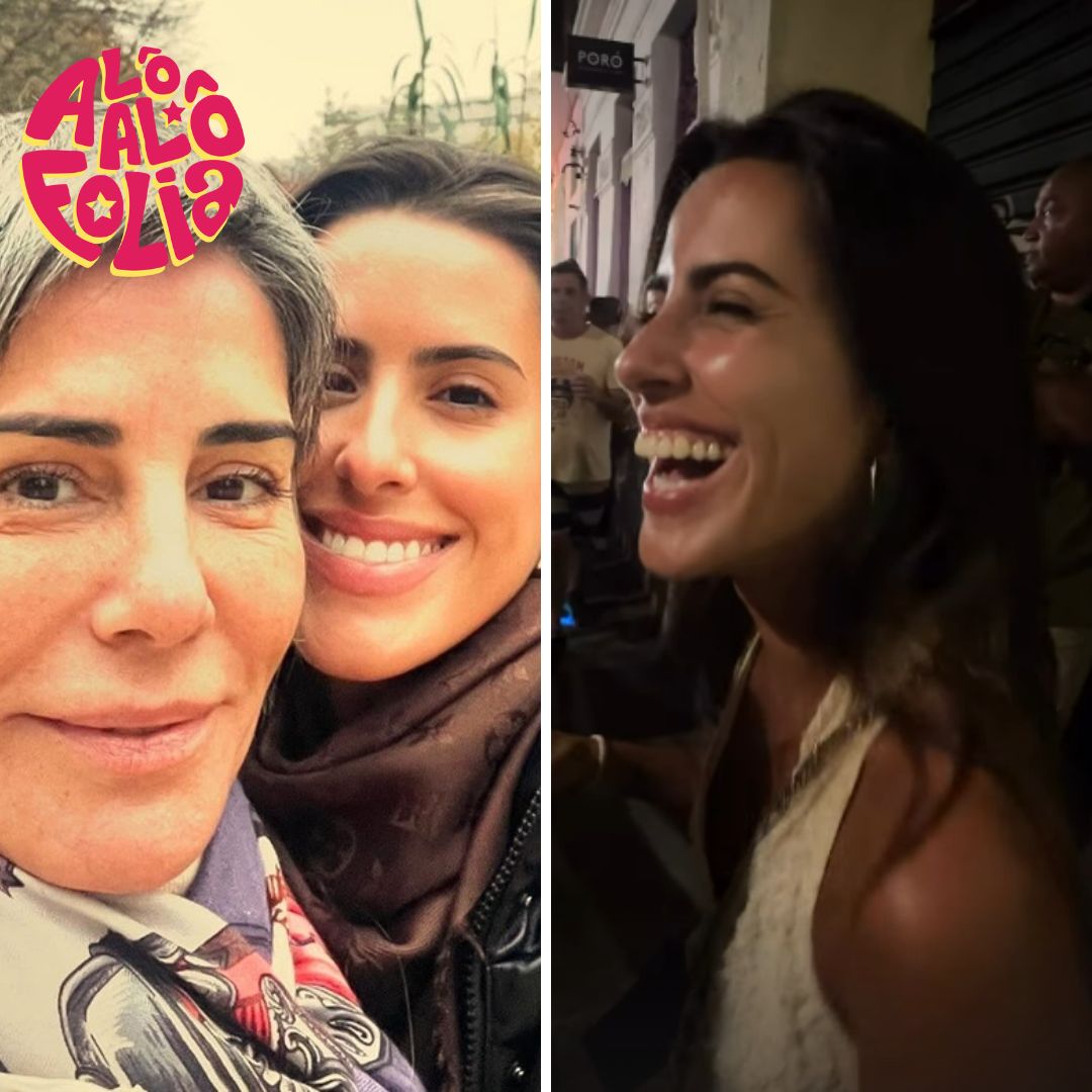 Filha de Gloria Pires curte pré-Carnaval em Salvador e expõe mensagem divertida da mãe