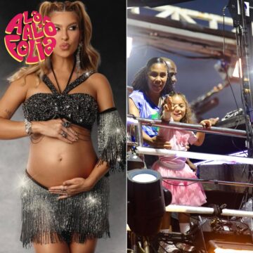 Lore Improta diverte ao contar dúvida inusitada da filha Liz: ‘Pergunta se o bebê entrou pelo umbigo’