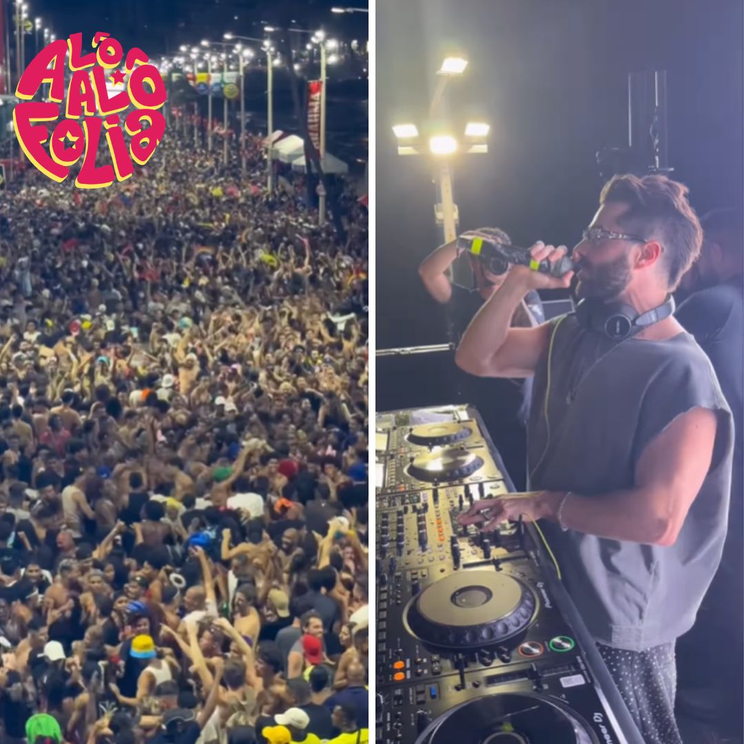 DJ Alok mostra mar de gente na Barra e comemora: “Bora, Salvador!”