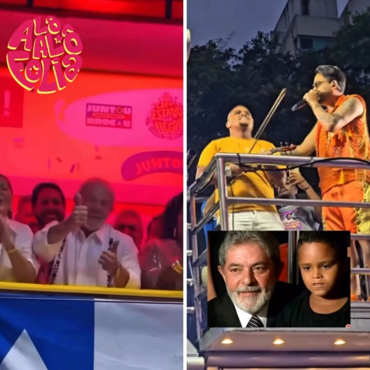 Violinista viraliza ao reencontrar Lula no Carnaval de Salvador: ‘Estou realizado’