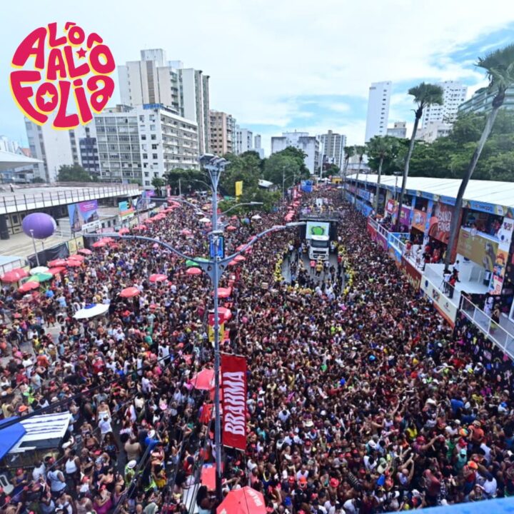 Salvador bate recorde com quase 2 milhões nos principais circuitos no domingo de Carnaval
