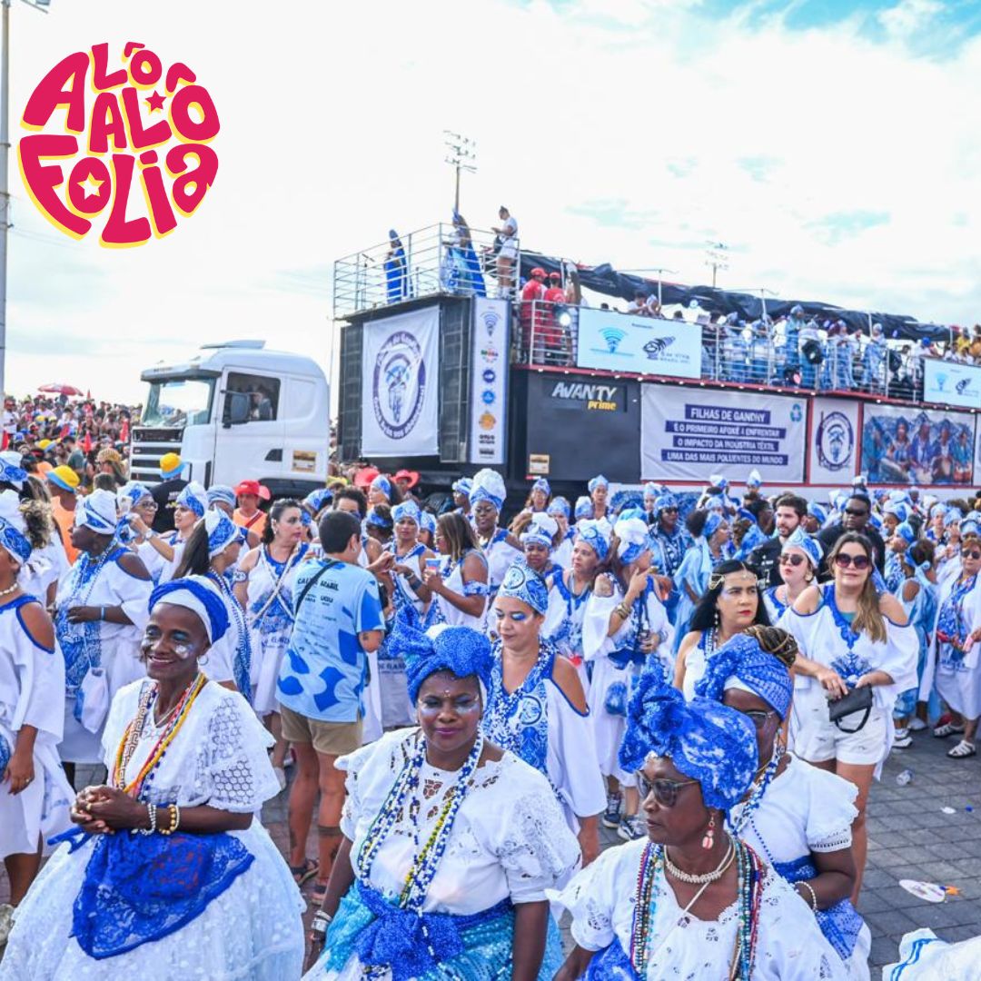 Afoxé Filhas de Gandhy leva ancestralidade ao circuito Barra-Ondina