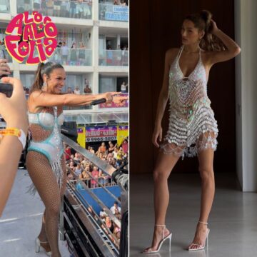 Sasha compartilha momento de carinho com Ivete Sangalo no Carnaval de Salvador; veja