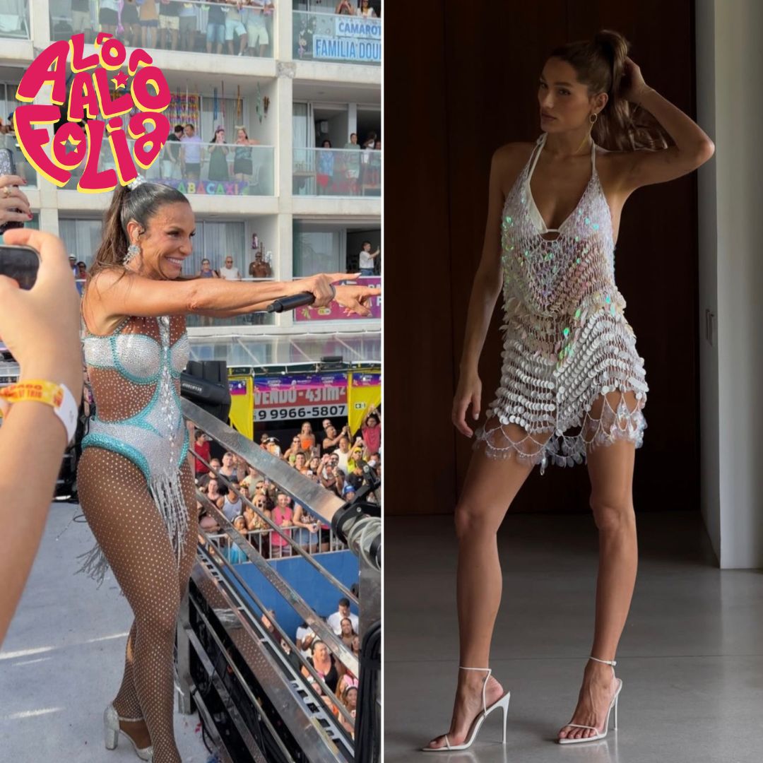 Sasha compartilha momento de carinho com Ivete Sangalo no Carnaval de Salvador; veja