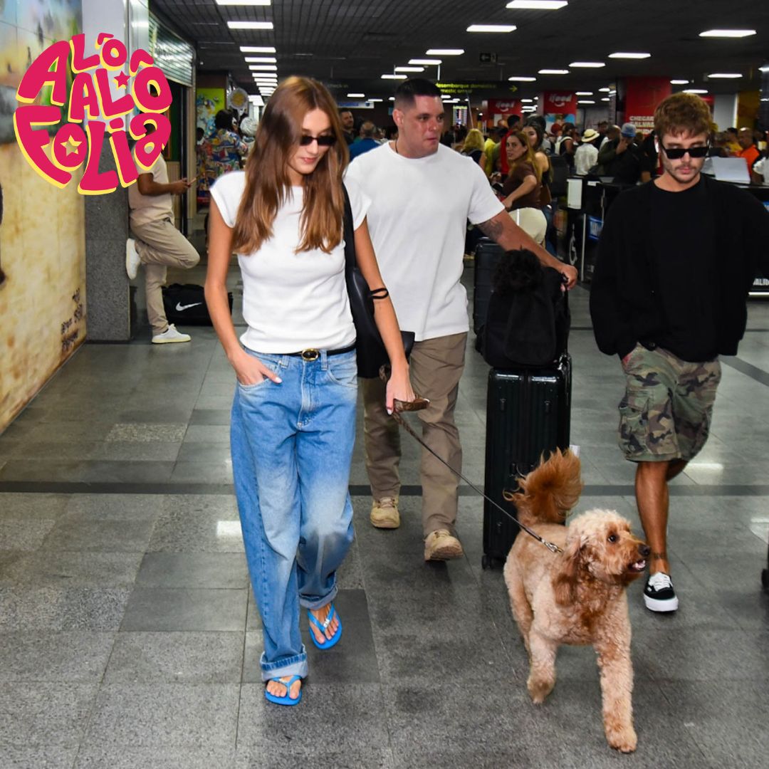 Sasha Meneghel desembarca em Salvador para curtir o Carnaval