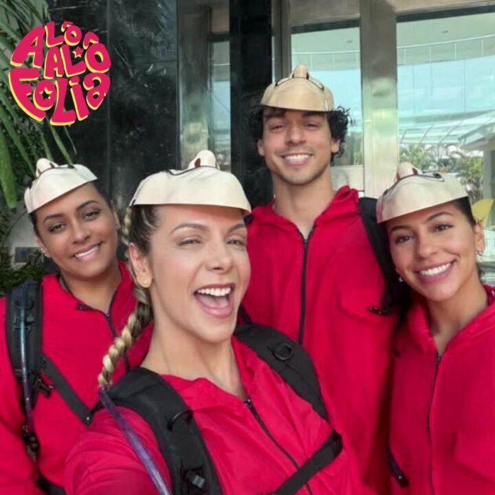 No Carnaval de Salvador, Carla Perez curte pipoca de Ivete Sangalo com o filho; veja vídeos