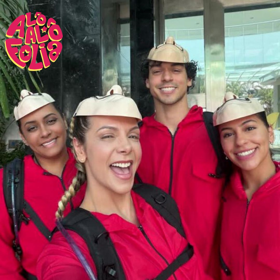 No Carnaval de Salvador, Carla Perez curte pipoca de Ivete Sangalo com o filho; veja vídeos