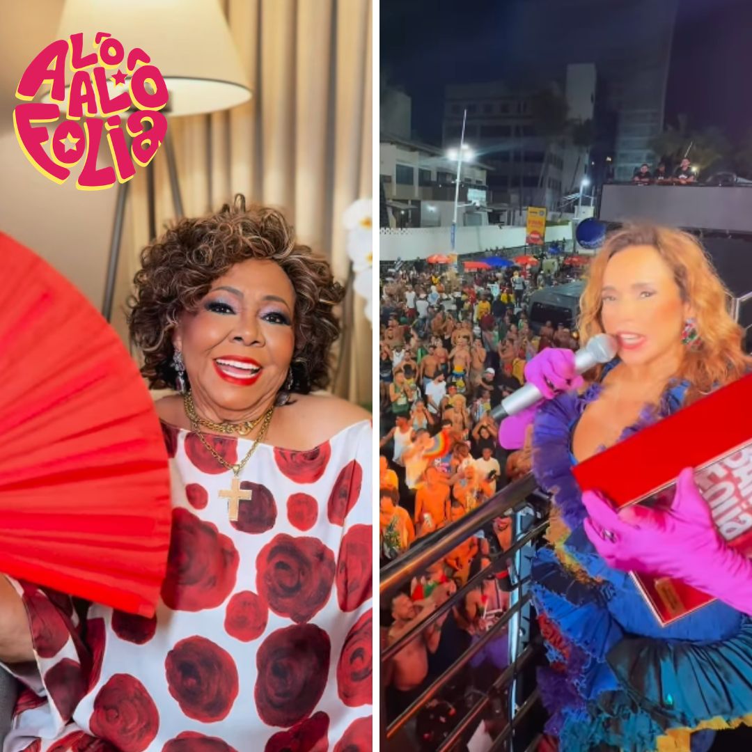 Alcione parabeniza Daniela Mercury após sucesso de música no Carnaval de Salvador: ‘A Bahia abraçou’