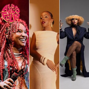 Larissa Luz, Sued Nunes e Anelis Assumpção celebram as ‘damas do Samba’ no Carnaval de Salvador