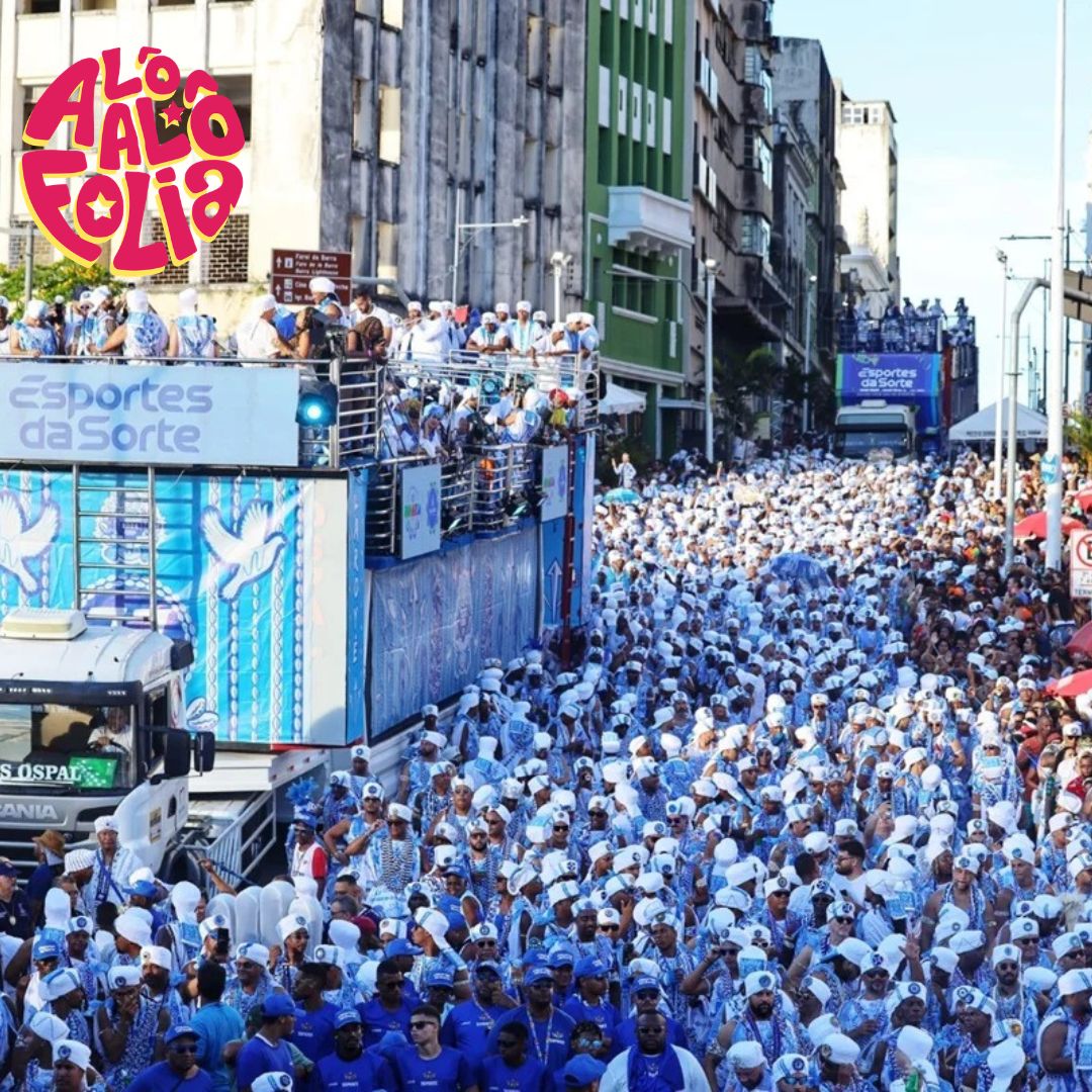 Tapete branco: Filhos de Gandhy desfilam no Carnaval de Salvador transmitindo mensagens de amor e paz