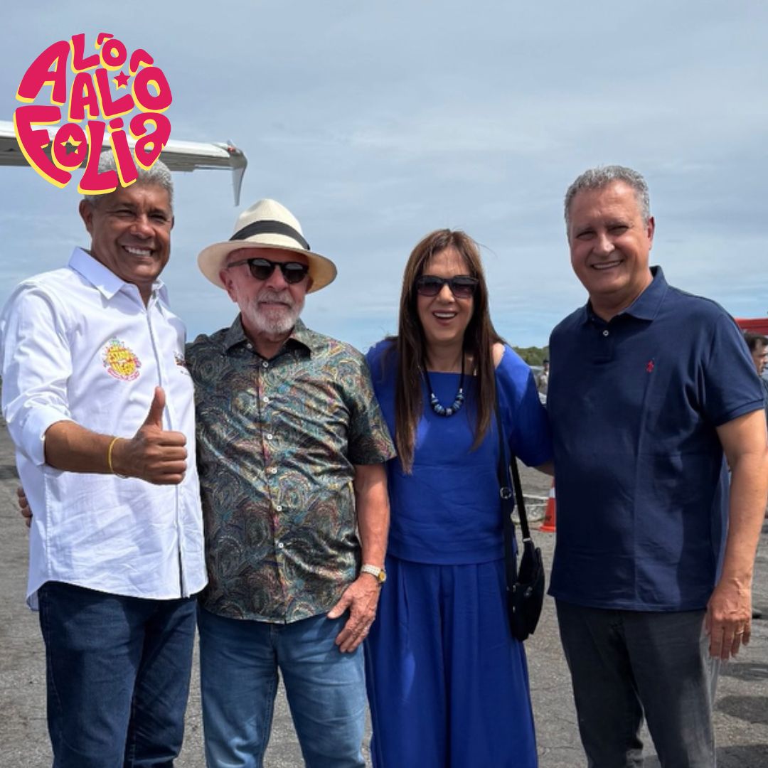 Lula desembarca em Salvador para prestigiar o Carnaval