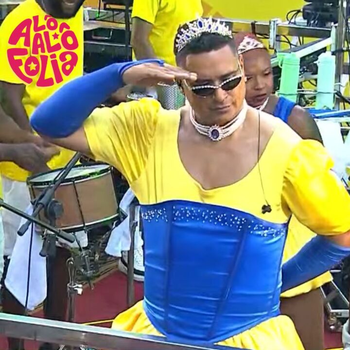 Vestido de princesa, Xanddy comanda bloco As Muquiranas