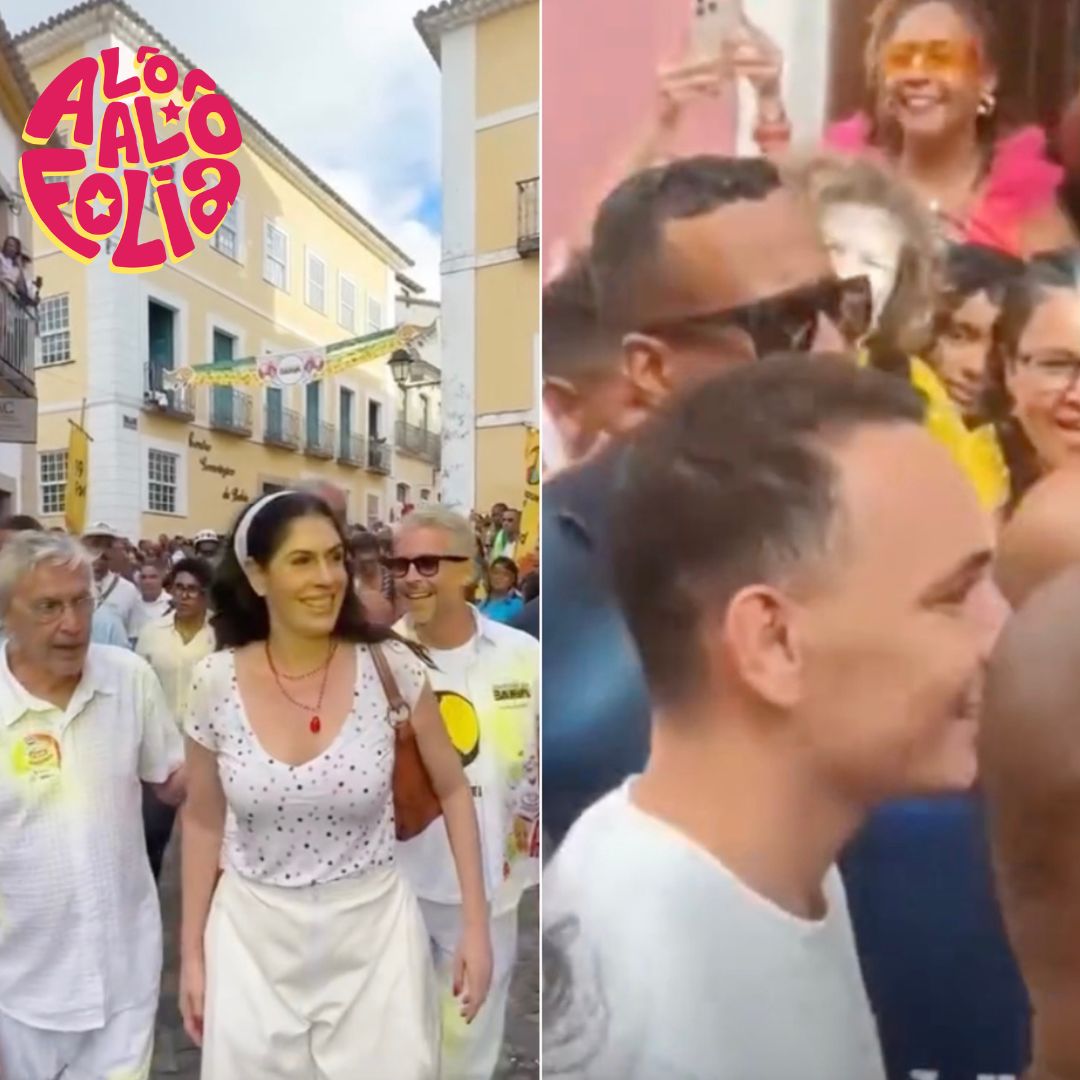 Carnaval de Salvador: Caetano Veloso e João Gomes chegam ao Pelourinho para acompanhar saída do Olodum