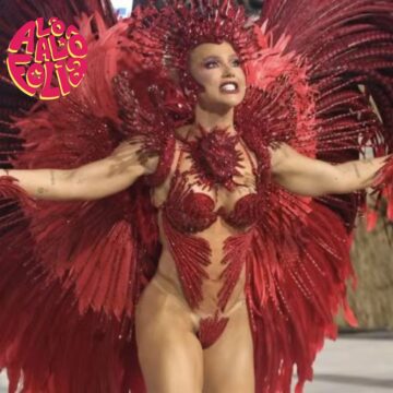 Dias antes de mostrar demais na Sapucaí, Virginia revelou preocupação com tapa-sexo: ‘Tudo descola’