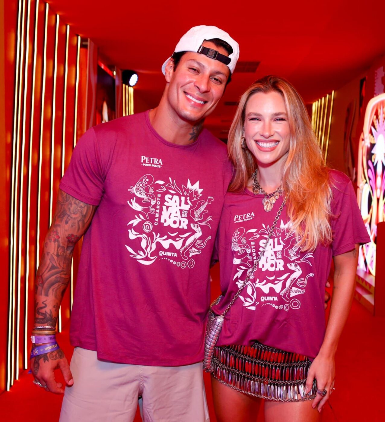 Rodrigo Lima e Marcela Fetter