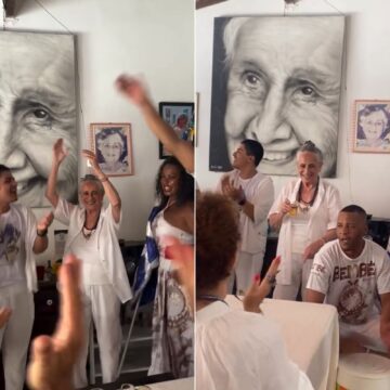 Após vencer Grammy, Maria Bethânia participa de festa em Santo Amaro