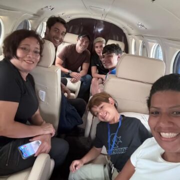 Marcus Buaiz dá carona em jatinho para André Resende, ex-marido de Isis Valverde