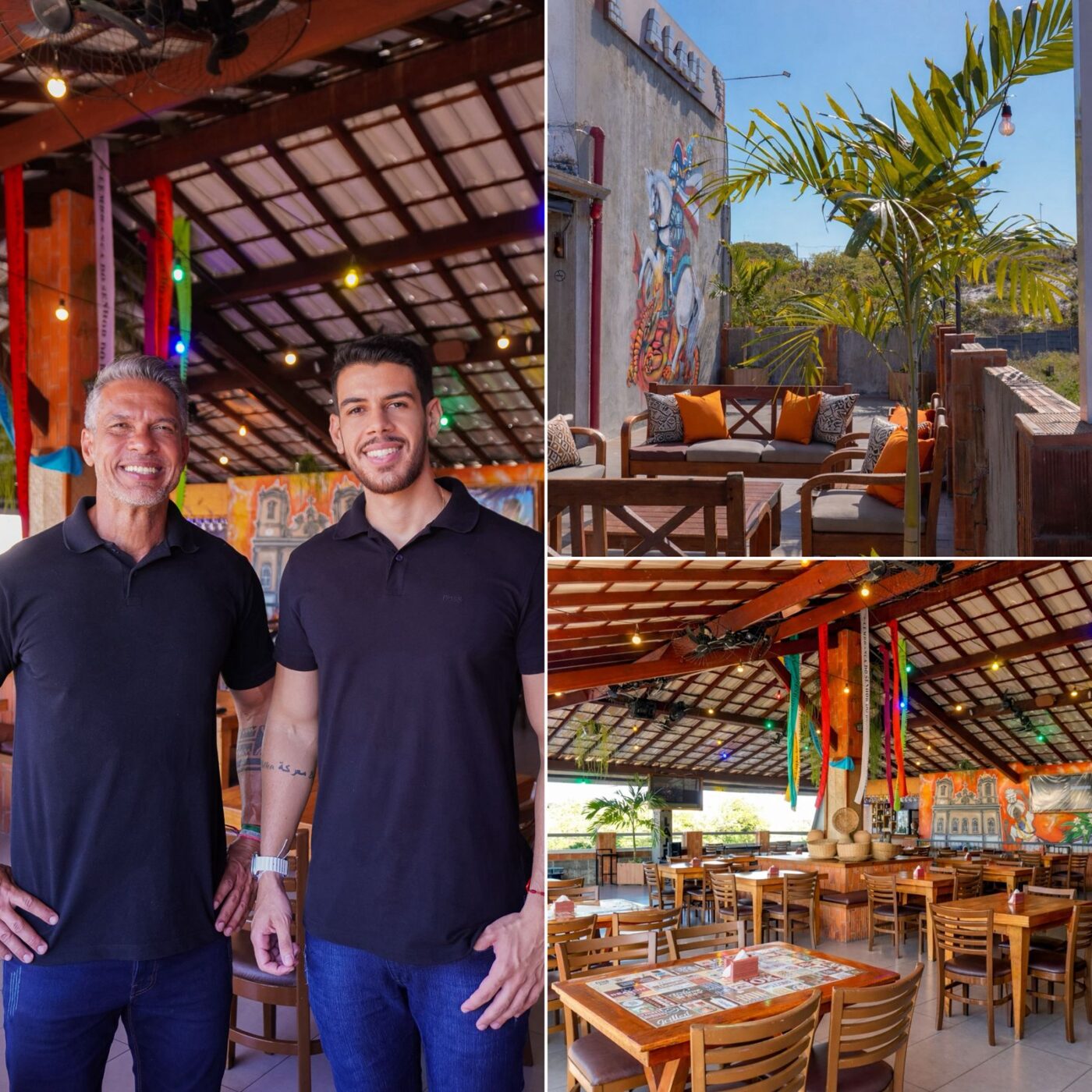 Restaurante que funciona em uma laje, em Salvador, é destaque em programa da TV Globo