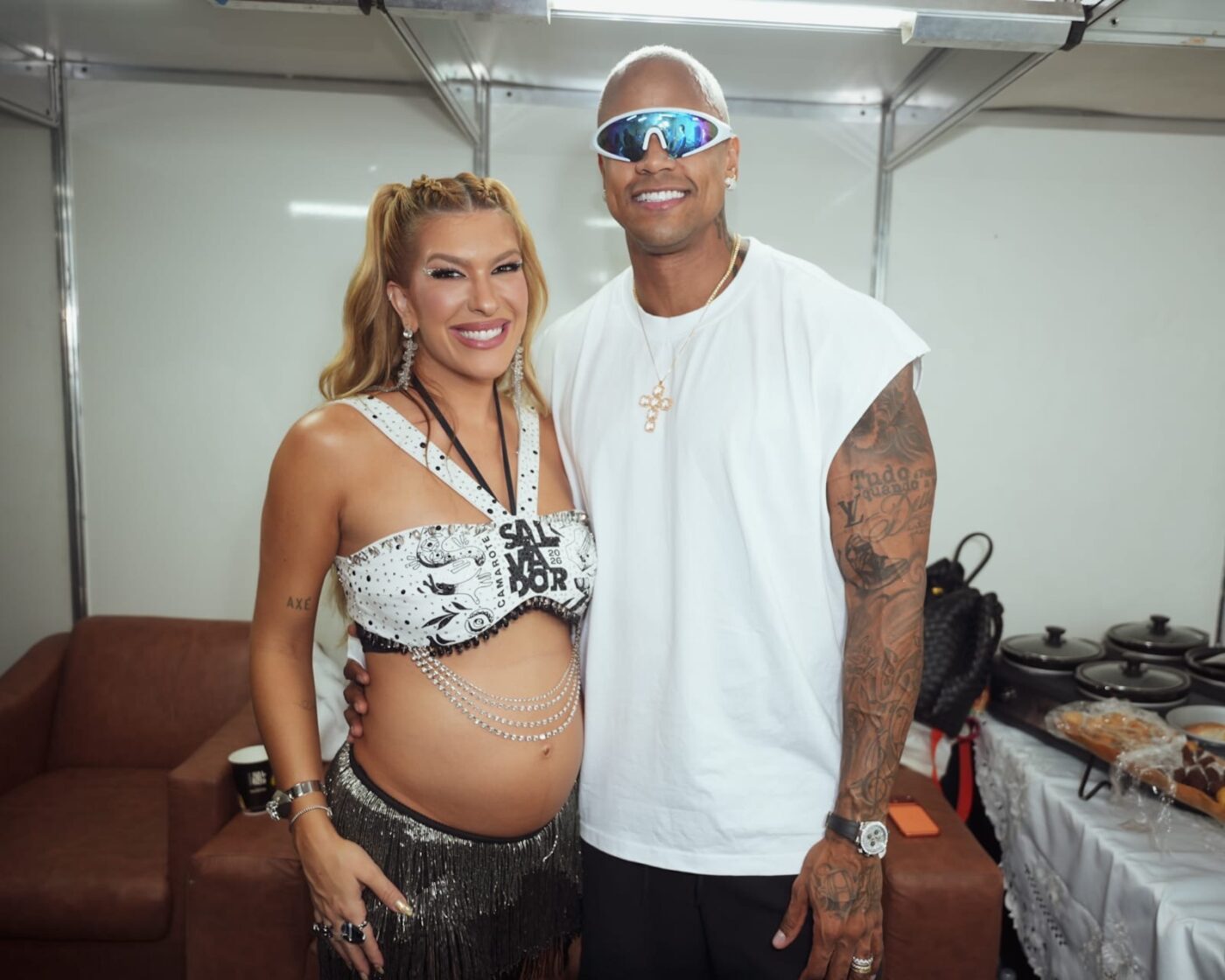 Lore Improta e Leo Santana