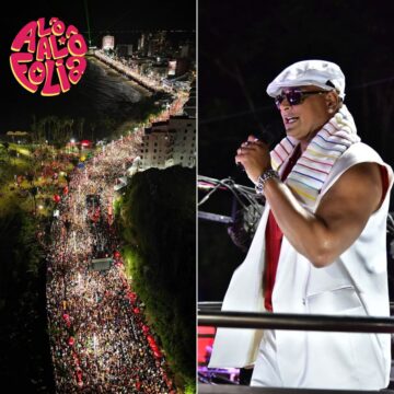 Melhor Segunda-Feira do Mundo reúne multidão no pré-Carnaval de Salvador com homenagem ao samba