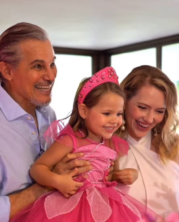 Edson Celulari celebra aniversário de 4 anos da filha caçula com festa luxuosa inspirada na Barbie