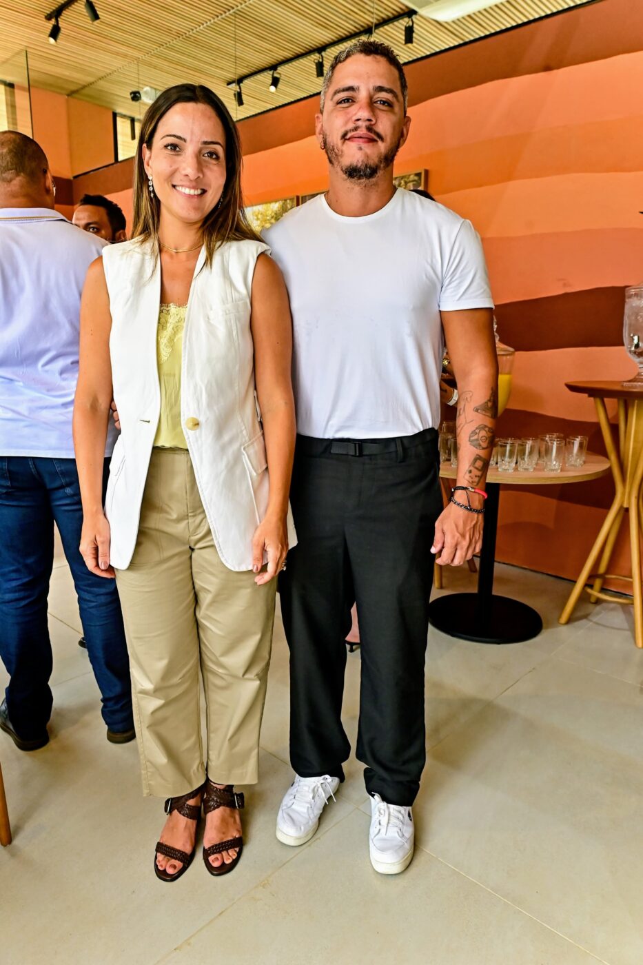 Viviane Fonseca e Eduardo Mayar