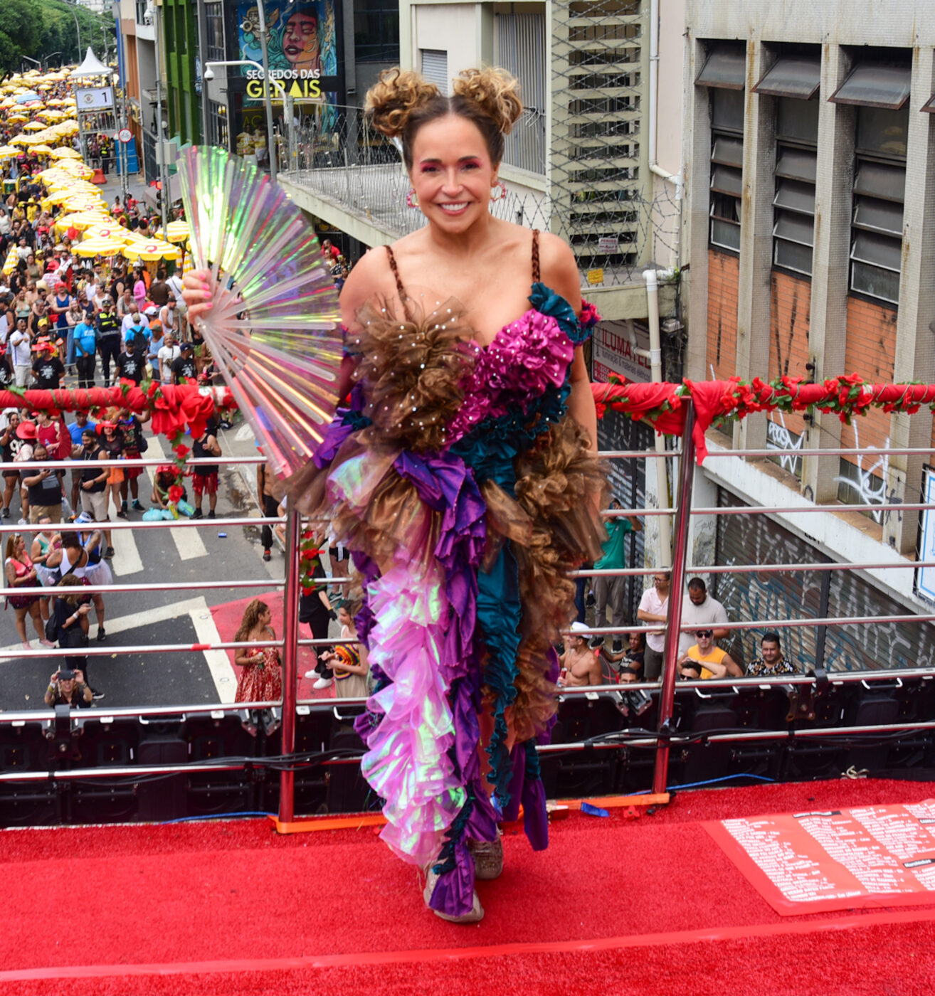 Daniela Mercury celebra 10 anos da Pipoca da Rainha em São Paulo