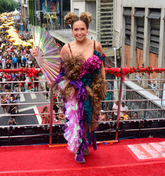 Daniela Mercury celebra 10 anos da Pipoca da Rainha em São Paulo