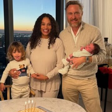 David Guetta celebra nascimento do quarto filho com Jessica Ledon