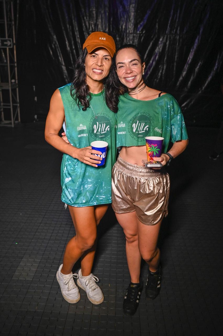 Thaminne Pitanga e Raquel Arruda 