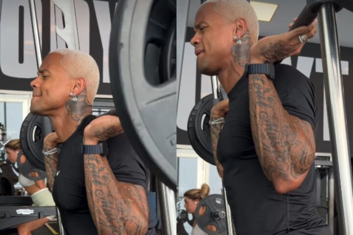 Léo Santana exibe treino pesado e brinca: ‘Bora buscar os 14 quilos perdidos no Carnaval’