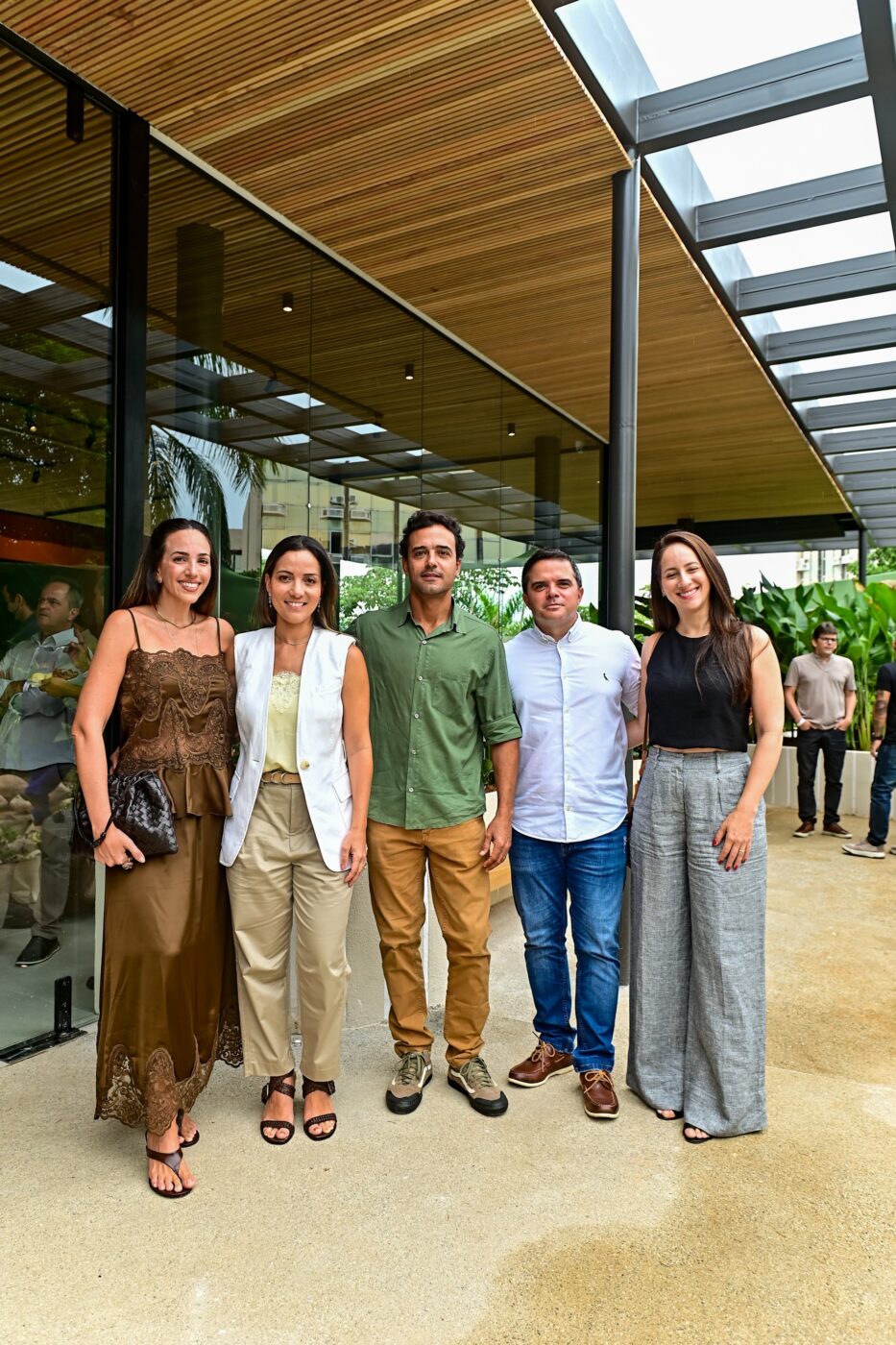 Anna Fernandes, Viviane Fonseca, Guido Ramos, Ricardo Farias e Carolina Pereira