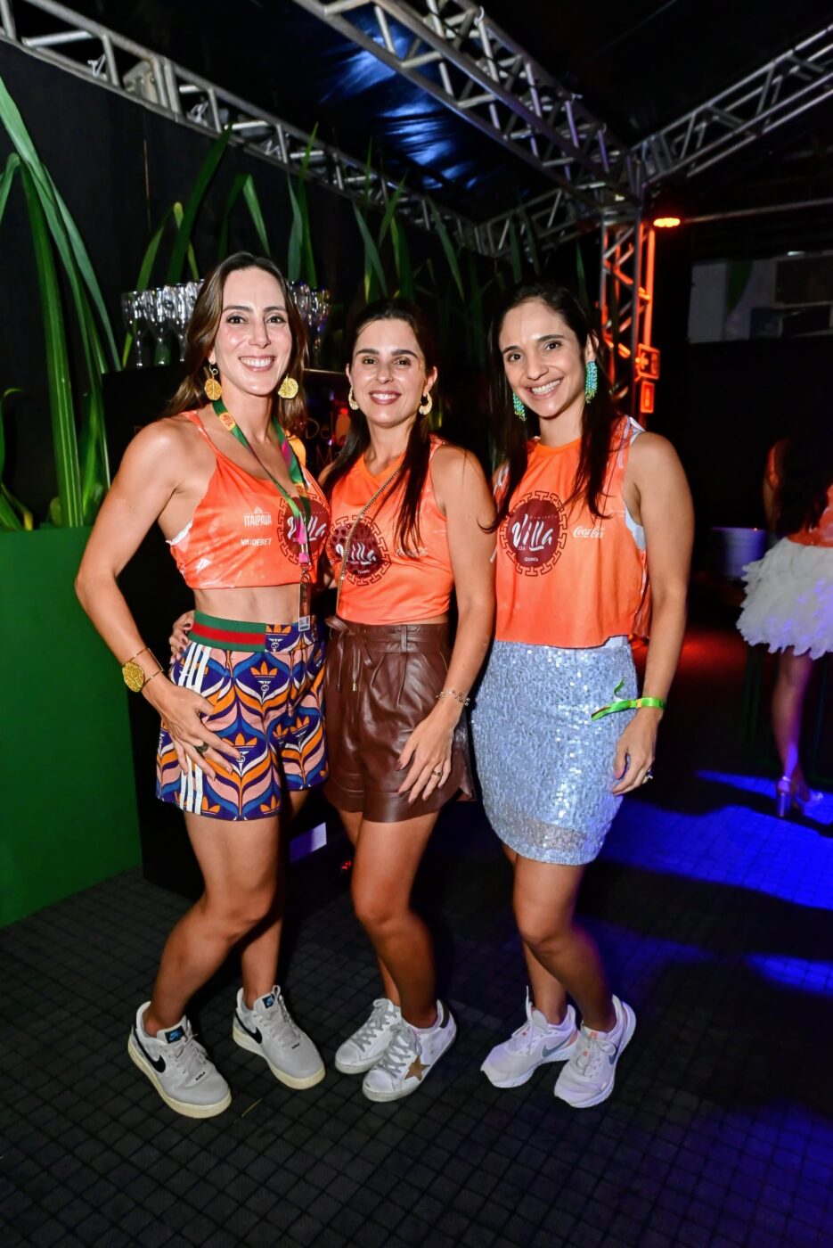 Paula Cardoso, Dayana Monteiro e Lorena Fahel
