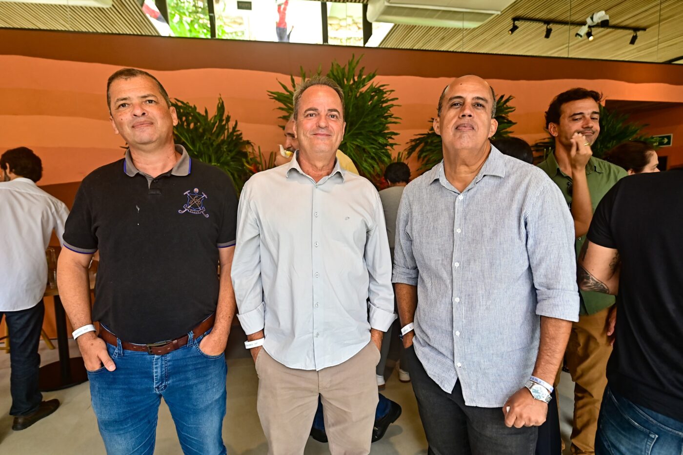 Wellington Nascimento, Jordan Ferrari e Ricardo Neri