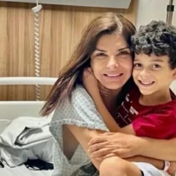 Você sabia que Mara Maravilha é baiana? Após UTI, apresentadora é transferida para quarto e recebe visita do filho