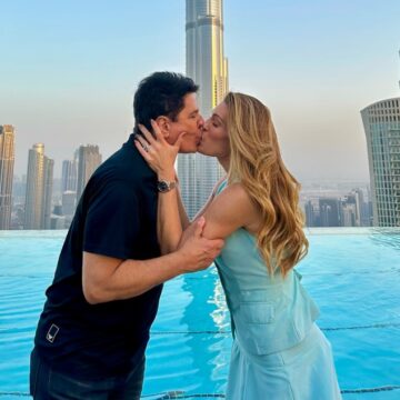 Elaine Mickely se declara a César Filho: ‘Após 27 anos, eu ainda escolho você’