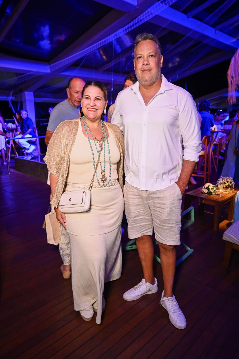 Elaine Schindler e João Fortes