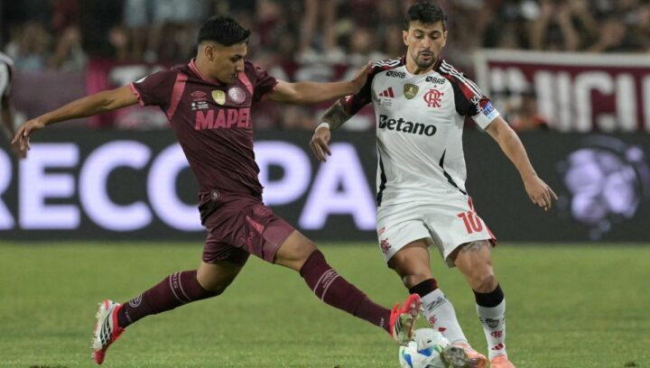 Flamengo perde do Lanús na ida da Recopa Sul-Americana e liga alerta