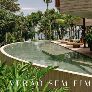 Uau 10 vezes! Casa em Itacaré é capa da Casa Vogue de fevereiro