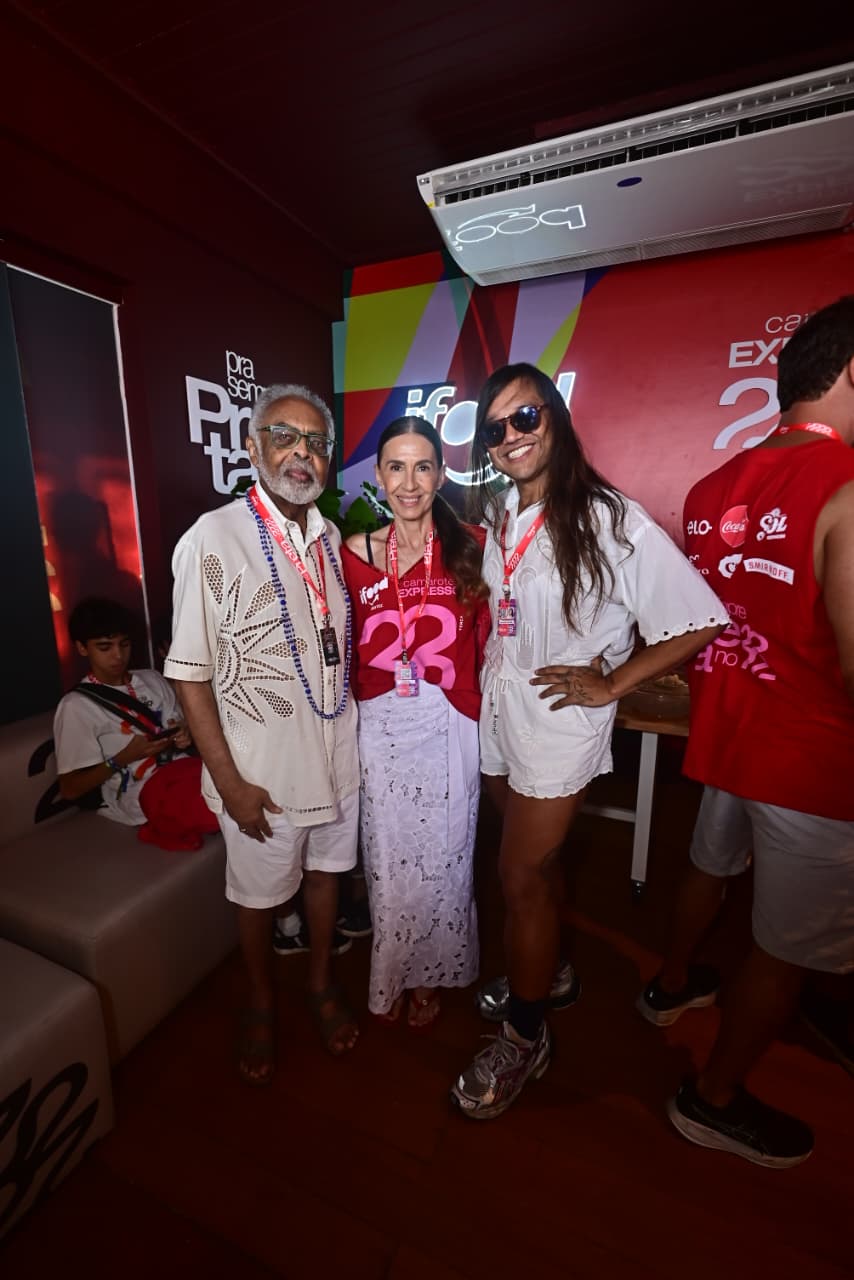 Gilberto Gil, Flora Gil e Dudu Barros