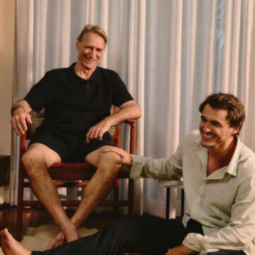 Filho de Herson Capri emociona com homenagem após infarto do ator