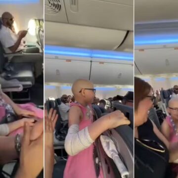 Comissária anuncia cura de menina durante voo para Porto Seguro e emociona passageiros