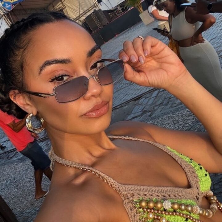 Estrela internacional, Leigh-Anne passeia pelo Centro Histórico de Salvador