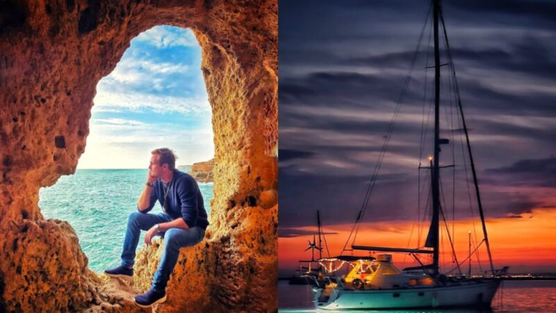 Ex-galã da Globo, Max Fercondini abandona carreira na TV e vive sozinho em veleiro há oito anos