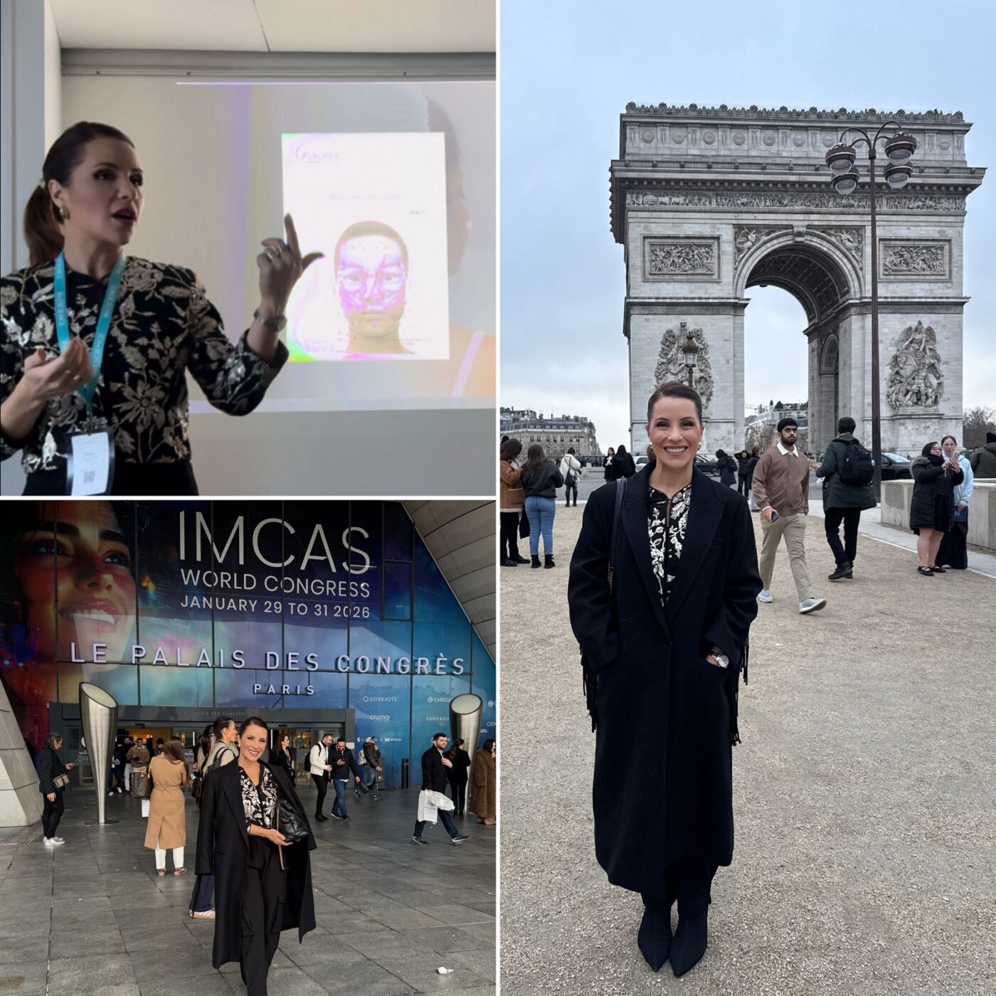 Dermatologista baiana palestra em Paris no maior congresso internacional de estética e medicina
