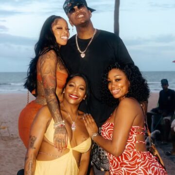 Ne-Yo curte Brasil com três namoradas após shows em Salvador e Olinda